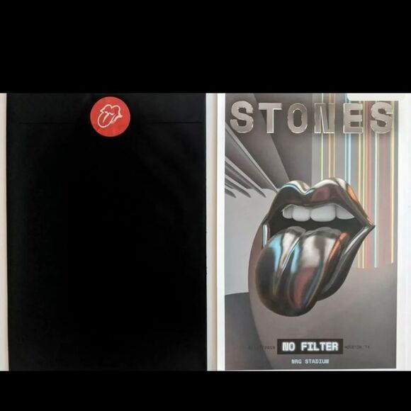 Rolling Stones No Filter Tour VIP Poster Set IOP Sea - Picture 2 of 10
